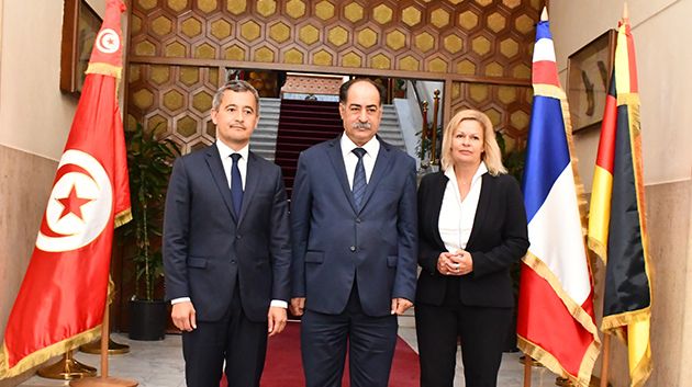 الهجرة غير النظامية أبرز محاور جلسة عمل جمعت وزير الداخلية بنظيريْه الفرنسي والألمانية