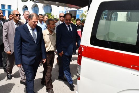 موكب تأبين الملازم أوّل ياسين ثابت الذي تعرّض للطعن (صور)