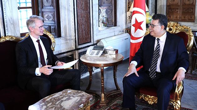 العلاقات الثنائية مع الاتحاد الاوروبي أبرز محاور لقاء رئيس البرلمان مع السفير الفنلندي بتونس