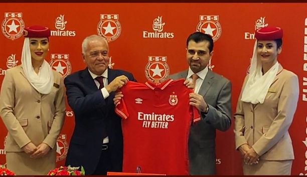 النجم الساحلي يبرم عقد شراكة ضخم مع طيران الإمارات