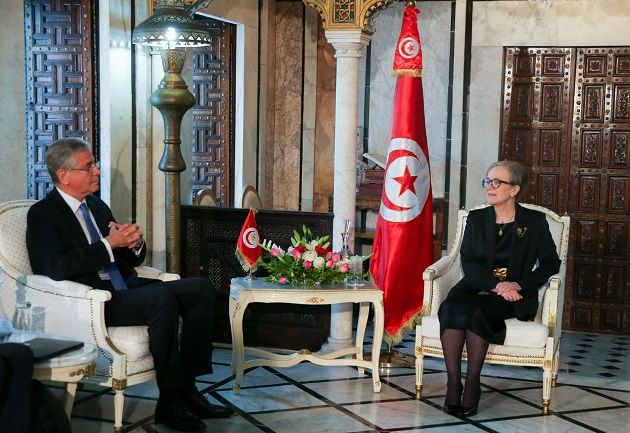  رئيسة الحكومة تستقبل نائب رئيس مجموعة البنك الدولي لشؤون منطقة الشرق الأوسط وشمال إفريقيا