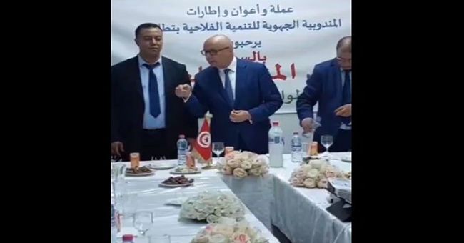 خلال استقباله وزير الفلاحة يقول: 