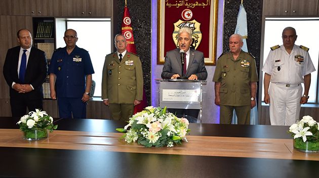 تنصيب أمير اللواء الأمجد الحمامي متفقّدًا عاما للقوّات المسلّحة