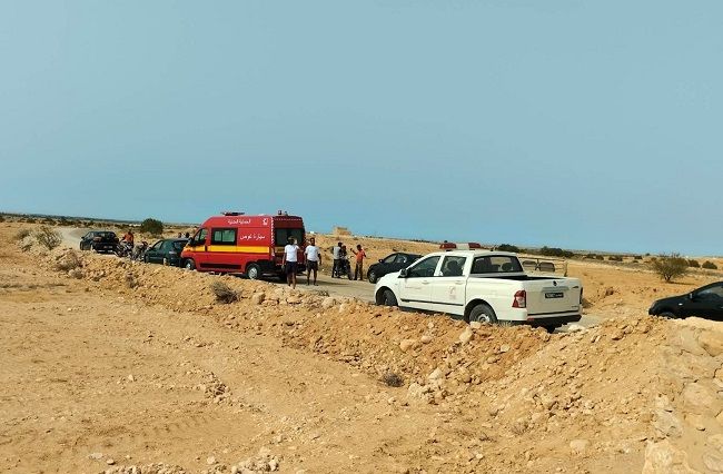 انتشال جثتين لشابين من حفرة عميقة