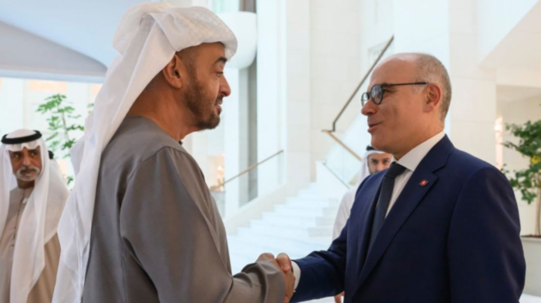 فحوى لقاء وزير الخارجية مع الرئيس الاماراتي فحوى لقاء وزير الخارجية مع الرئيس الاماراتي