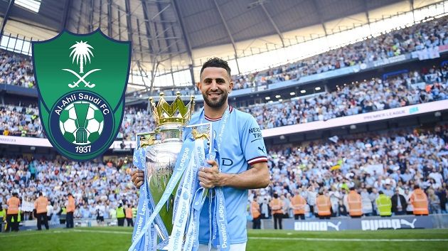 مانشستر سيتي يوافق على انتقال رياض محرز إلى الأهلي السعودي