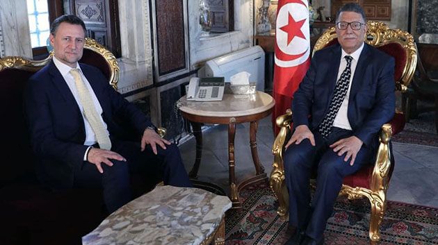 رئيس مجلس نوّاب الشعب يستقبل المنسق المقيم للأمم المتحدة بتونس