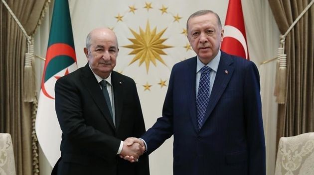أردوغان يلتقي تبون في اسطنبول