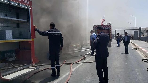 بنزرت: إنطلاق الاختبارات الفنية والتحقيقات الامنية بشأن حريق الجسر المتحرك