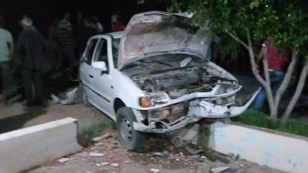 المهدية: اصطدام سيارة بأحد المقاهي يخلف قتلى وجرحى في صفوف رواده