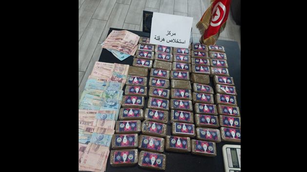 محطة الاستخلاص بهرقلة: حجز  6 كيلوغرامات من الزطلة