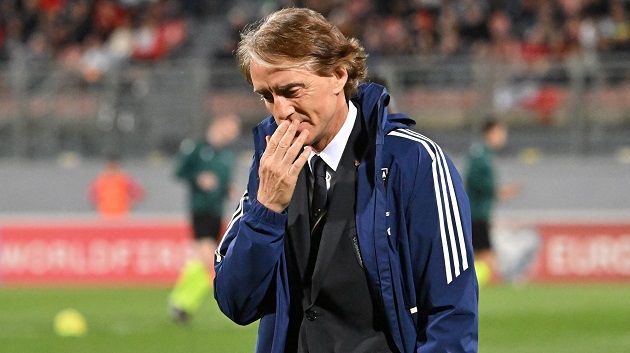 استقالة مانشيني من تدريب المنتخب الايطالي
