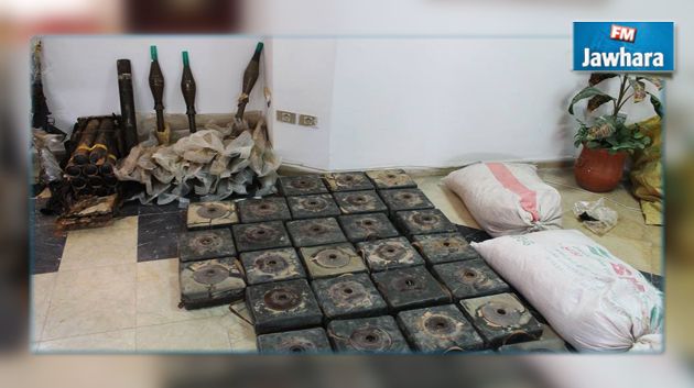 اكتشاف كميات أخرى من الذخائر في مدنين