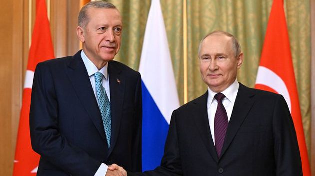 بوتين خلال لقاء أردوغان: سنُرسل الحبوب مجاناً لـ6 دول أفريقية