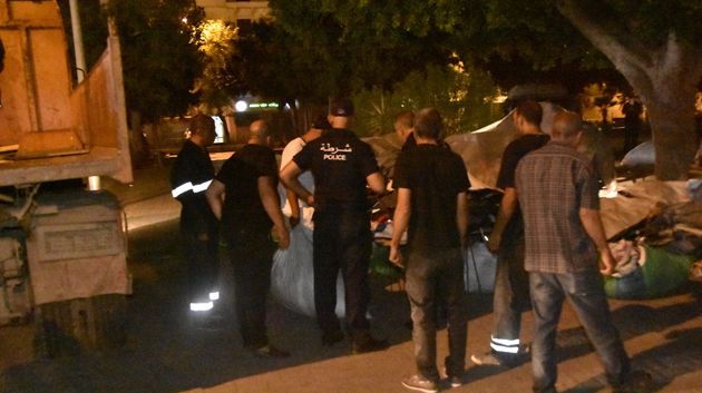 حملة أمنية للتصدي للانتصاب الفوضوي في العاصمة