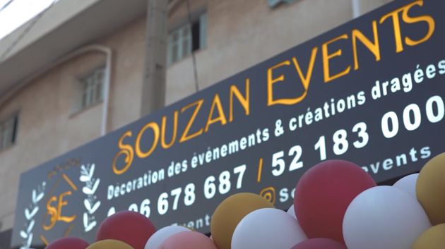 افتتاح مغازة Souzan Events بحي الرياض سوسة