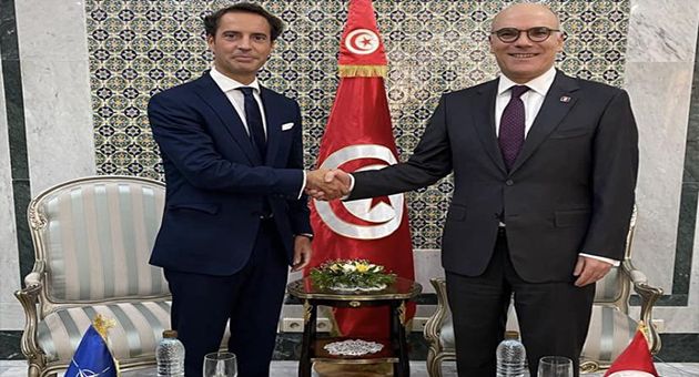فحوى لقاء وزير الخارجية مع مسؤول من الناتو 