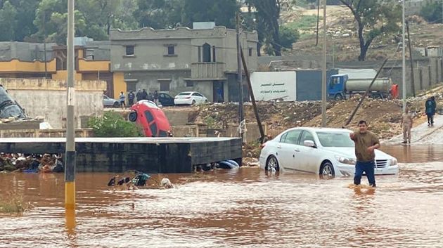 ليبيا: ارتفاع عدد ضحايا إعصار 'دانيال'