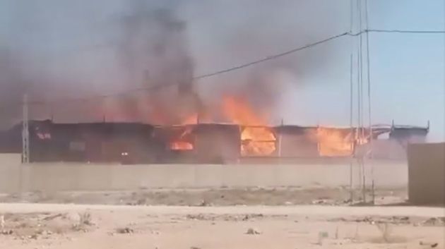 إندلع منذ مساء أمس: الجهود مُتواصلة لاخماد حريق مصنع الورق المقوى بصفاقس