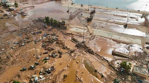 رئيس مرصد حقوق الإنسان: وفاة 3 تونسيّين جرّاء الإعصار في درنة اللّيبية