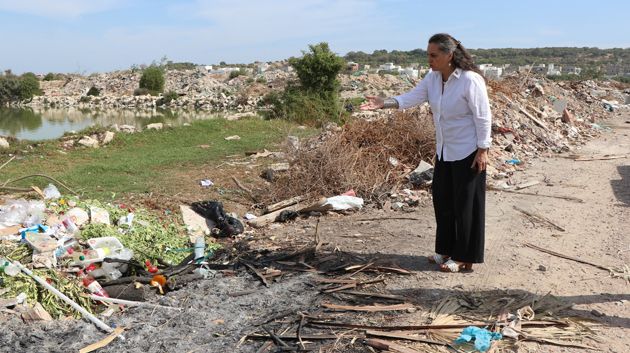 استعدادا لموسم الأمطار: وزيرة البيئة توصي بالتسريع في اتمام أشغال جهر واد الطابق 