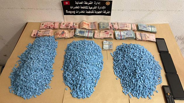 سوسة: الكشف عن شبكة مختصة في ترويج الأقراص المخدّرة