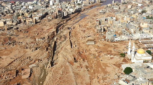 الجيش اللّيبي: 1.2 مليون شخص تضرّروا من العاصفة 'دانيال'
