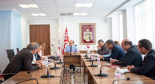 جلسة عمل بين هيئة الانتخابات ووزارة العدل حول تتبع الجرائم الانتخابية