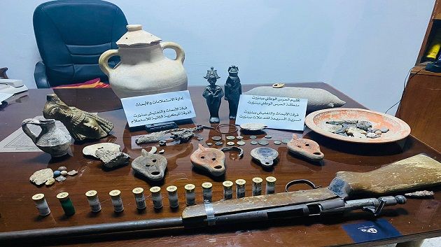 بنزرت: الكشف عن شبكة للتنقيب عن الآثار و الإحتفاظ بـ7 من عناصرها