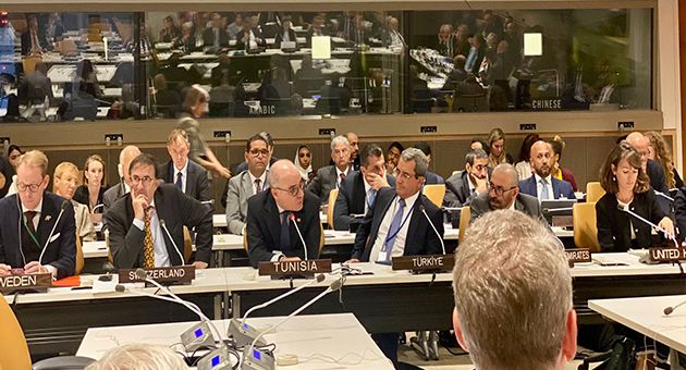 وزير الخارجية يشارك في أشغال اجتماع أممي حول فلسطين 