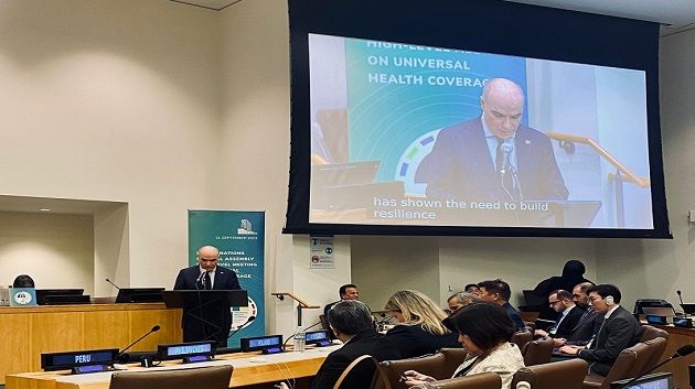 قمة الشرق الأوسط بنيويورك: وزير الخارجية ينفي مغادرته قاعة الندوة 'غاضبا'