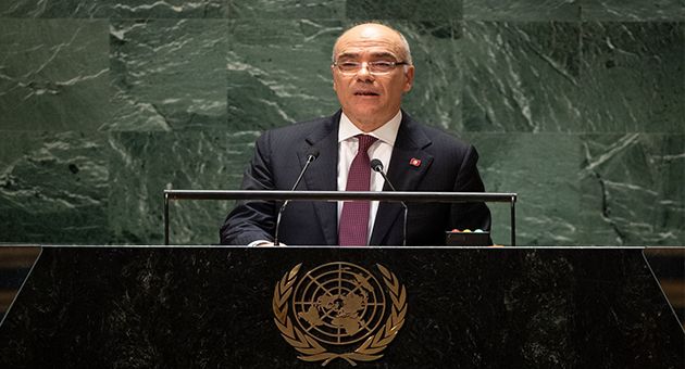 وزير الخارجية بالأمم المتحدة: 