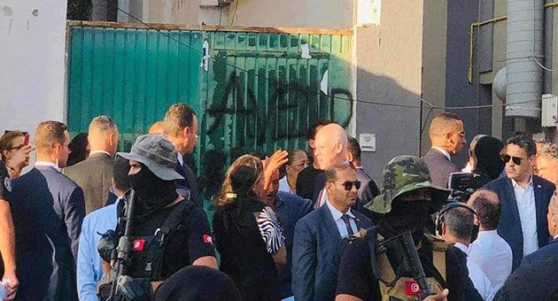 قيس سعيّد يؤدي زيارة غير معلنة الى مقرين 