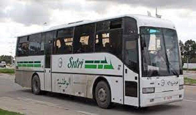 تسجيل إصابات في اصطدام حافلة تابعة للشركة الوطنية للنقل بين المدن بـ
