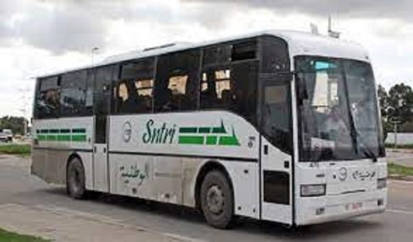 تسجيل إصابات في اصطدام حافلة تابعة للشركة الوطنية للنقل بين المدن بـ