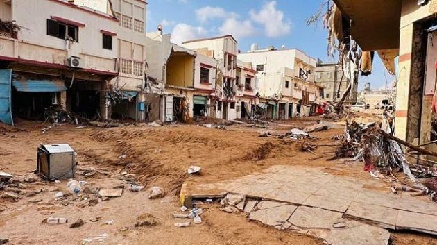 ليبيا: عدد المباني المتضرّرة من الفيضانات في درنة
