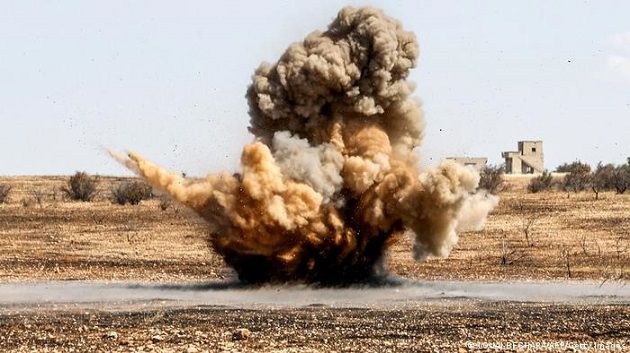 القصرين : بتر ساق مهاجر غير شرعي جراء انفجار لغم