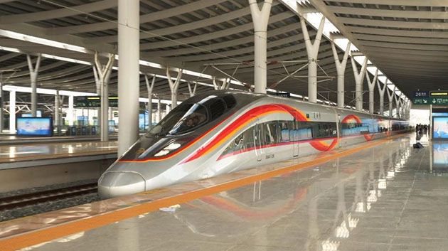 الصين تُدشّن أوّل خط للقطارات فائقة السرعة قرب مضيق تايوان