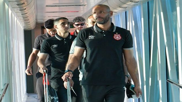 النجم الساحلي يشد الرحال الى المغرب (صور)