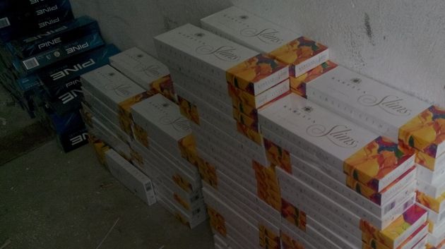 القيروان : حجز 25 ألف علبة من السجائر المهربة