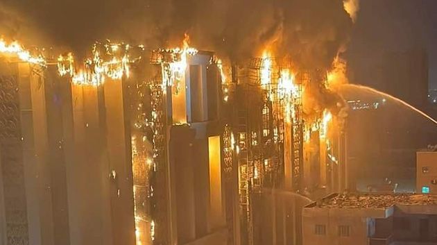 مصر: إصابة 26 شخصًا في حريق بمديرية أمن الإسماعيلية