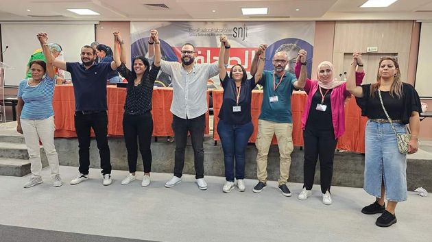 اختتام المؤتمر السادس لنقابة الصحافيين بانتخاب مكتب تنفيذي جديد