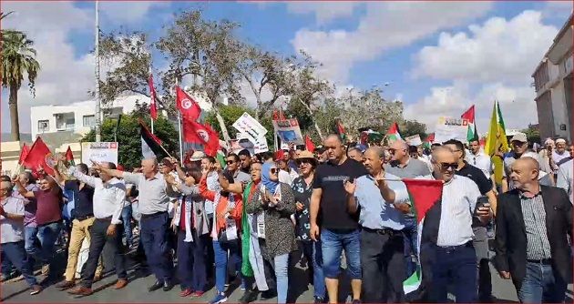 صفاقس : تحرّكان لدعم المقاومة الفلسطينية ولرفض للتطبيع