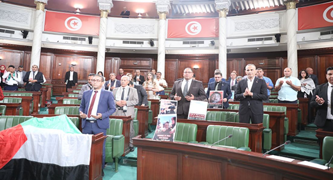 جلسة عامة استثنائية حول فلسطين ودعوة للاسراع بسن قانون يجرّم التّطبيع جلسة عامة استثنائية حول فلسطين ودعوة للاسراع بسن قانون يجرّم التّطبيع