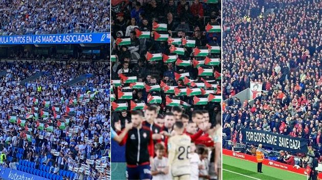 جماهير ليفربول : 'بالله عليكم أنقذوا غـ.ـزّة'