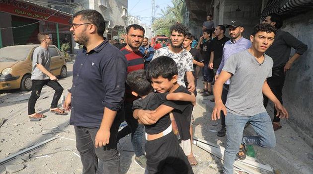غوتيريش.. انتهاكات واضحة للقانون الانساني الدولي في غزّة