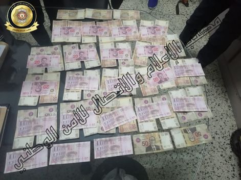 العاصمة : الكشف عن شبكة مختصة في تدليس وترويج العملة التونسية المدلّسة