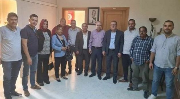 المفاوضات الإجتماعية محور لقاء الطبوبي بأعضاء جامعة النسيج