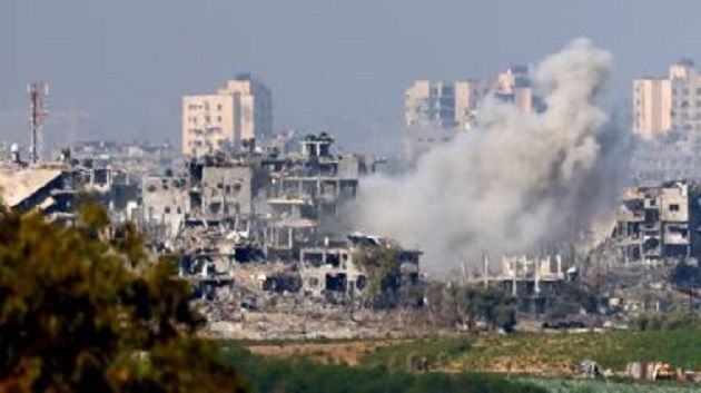 الاحتـ.لال يطلق صاروخا على سطح مستشفى الشفاء في غـ.زة