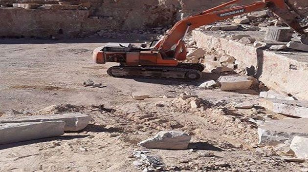 القصرين: استرجاع مقطعي حجارة رخامية